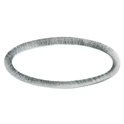 1905663252 Disco oval 25mm, plata mate (3 uds/unidad) | Marco Schreier