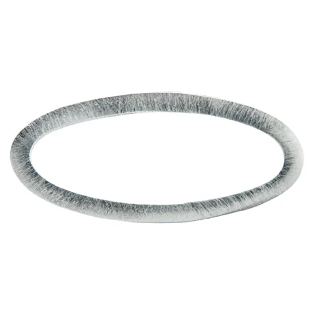 Scheibe oval 25mm, Silber matt (3 St./VE) | GH Edelsteine, Heilsteine & Schmuck