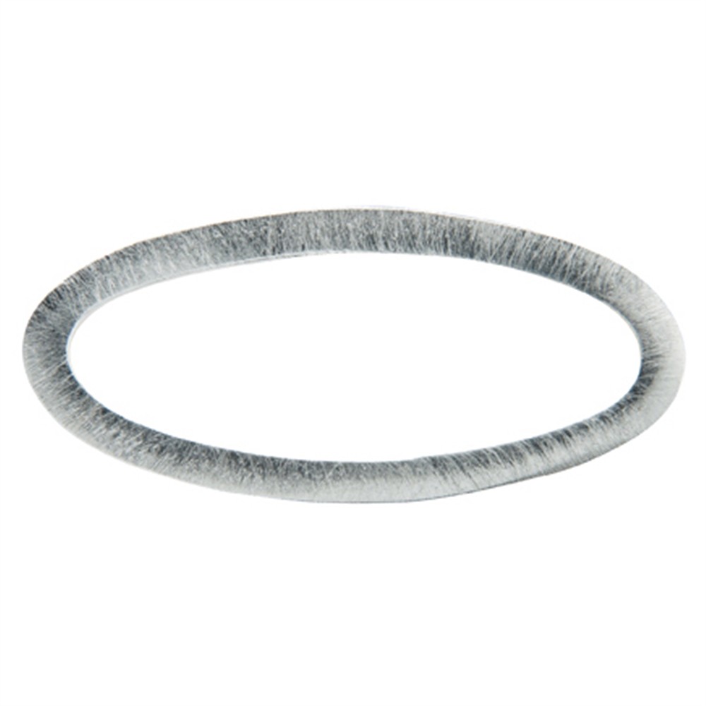 Scheibe oval 40mm, Silber (2 St./VE) | Schreier Edelsteine, Heilsteine & Schmuck