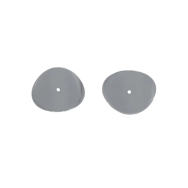 Washer bent 06mm, silver (30 pcs./ PU) | Schreier gems, healing stones & jewelry