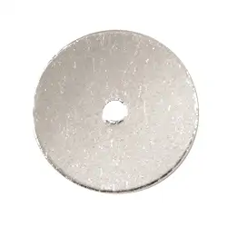 1905665151 Scheibe 08mm, Silber (25 St./VE) | Großhändler Edelsteine, Heilsteine & Schmuck