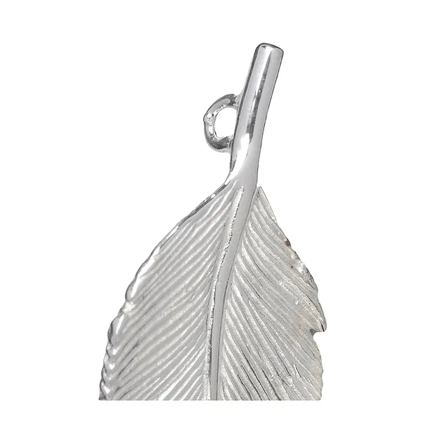 Spring Schwalbe 40mm, silver (1 pc./ PU) | wholesaler gems & healing stones