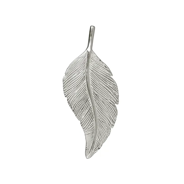 Spring Schwalbe 40mm, silver (1 pc./ PU) | wholesaler gems & healing stones