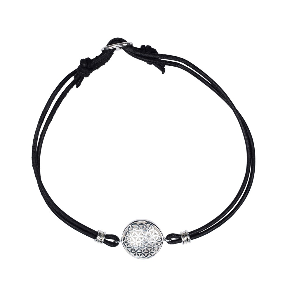 Blume des Lebens mit Ösen 16mm, Silber (2 St./VE) | Marco Schreier