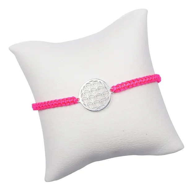 Blume des Lebens mit Ösen 15mm, Silber (3 St./VE) | Marco Schreier