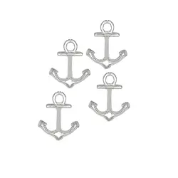 1905672141 Anker 15 x 10mm, Silber (4 St./VE) | Großhandel Edelsteine, Heilsteine & Schmuck