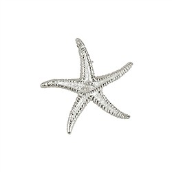 1905696011 Etoile de mer 17mm, argent (2 pcs/UC) | Marco Schreier