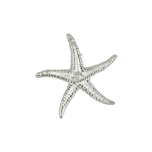 Estrella de mar 17mm, plata (2 uds./VE) | Marco Schreier