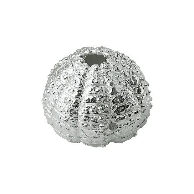 Riccio marino 21 mm, argento (1 pz./ UC) | grossista gemme e pietre curative