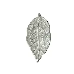 1905697011 Rosenblatt mit Öse 26mm, Silber (2 St./VE) | GH Edelsteine, Heilsteine & Schmuck