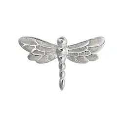 1905697061 Libellula con due occhielli 20 mm, argento (1 pz./ UC) | Marco Schreier