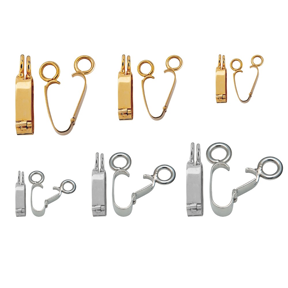 Scharnierclips Einsteiger-Set (6 St.(Set) | GH Edelsteine, Heilsteine & Schmuck