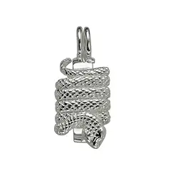 1905702441 Scharnierclip für 30mm Donut, Silber, Schlange | Marco Schreier