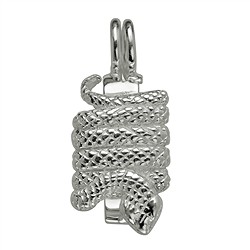 1905702451 Clip de bisagra para donut de 40 mm, plateado, serpiente | Marco Schreier