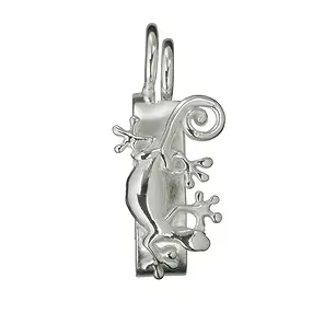 Clip de charnière pour donut 40mm, argent, gecko | Marco Schreier