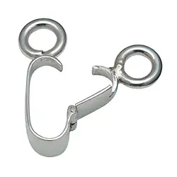 1905702501 Clip de charnière argent brillant, pour donut 50mm (grand) | Marco Schreier