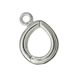 1905705101 Pendentif à clipser avec anneaux 10mm, argent (1 pcs/UC) | Marco Schreier