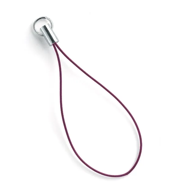 Cell phone lanyard pink, silver (3 pcs./ PU) | wholesaler gems & healing stones