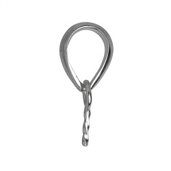 1905802041 Ciondolo ad anello 15 mm, argento (3 pz./ UC) | Marco Schreier