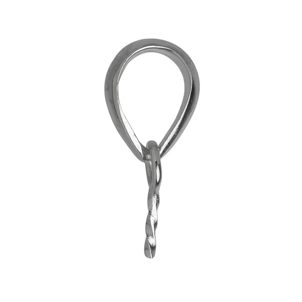 Ciondolo ad anello 15 mm, argento (3 pz./ UC) | Marco Schreier
