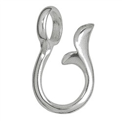 1905824022 Pendant for charms "Whale fin" matt, 17mm (3 pcs./ PU) | Marco Schreier