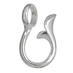 1905824022 Pendant for charms "Whale fin" matt, 17mm (3 pcs./ PU) | Marco Schreier