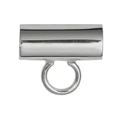 1905824092 Einhänger für Charms "Tubus", Silber matt, 13mm (3 St./VE) Sonderpreis! | Marco Schreier