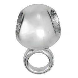 1905824121 Pendentif pour charms "Boule avec anneaux", 8mm (3 pcs/Unité) | Marco Schreier