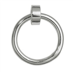 1905824131 Pendant for charms "Ring with eyelet" shiny, 14mm (3 pcs./ PU) | Marco Schreier