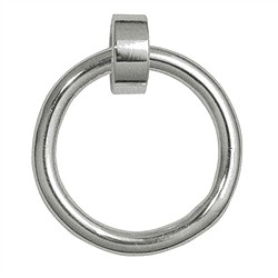 1905824132 Pendant for charms "Ring with eyelet" matt, 14mm (3 pcs./ PU) | Marco Schreier