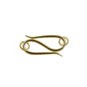 Hook standard 12mm, silver gold-plated (4 pcs./ PU) | Marco Schreier