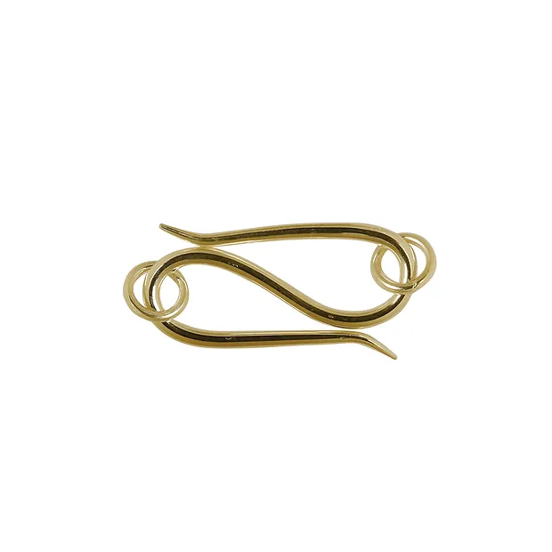 Haken Standard 12mm, Silber vergoldet (4 St./VE) | Marco Schreier