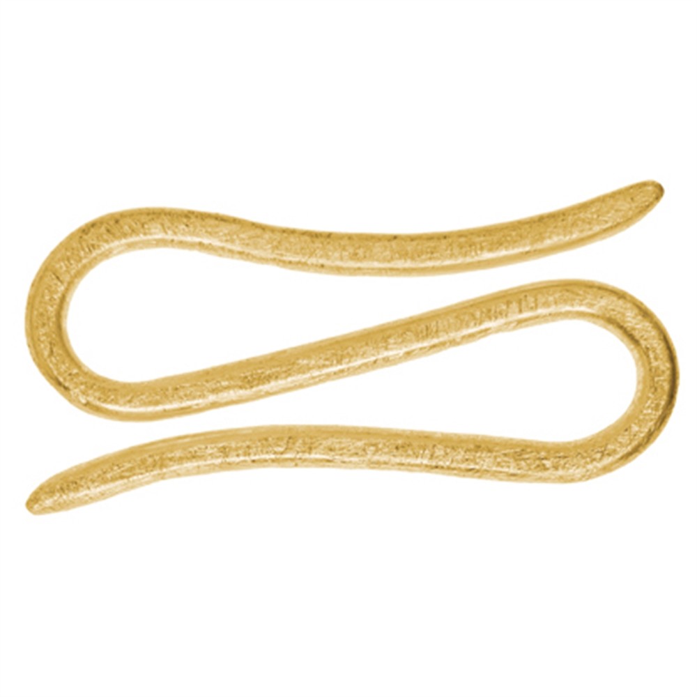 Hook standard 30mm, silver gold-plated matt (1 pc./ PU) | Marco Schreier