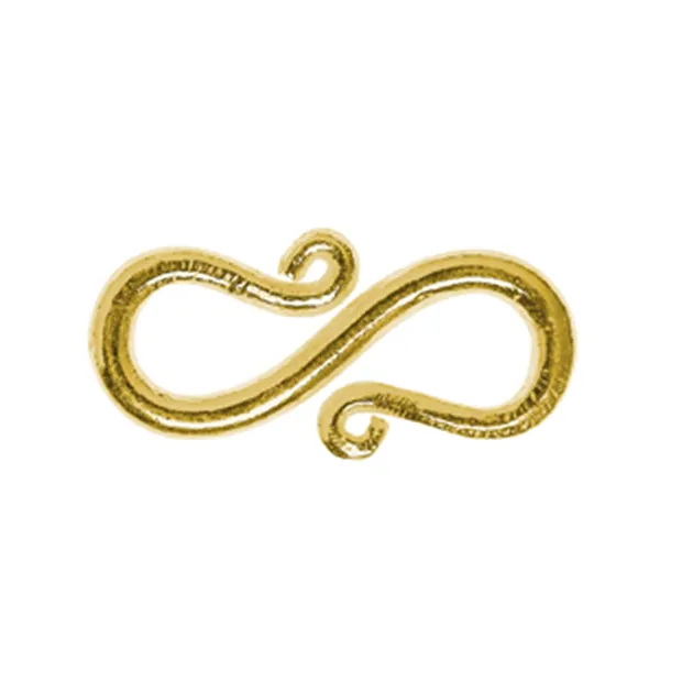 Hook curved 25mm, silver gold-plated (1 pc./ PU) | Marco Schreier