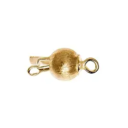 1909250012 Cierre de bola 06mm, plateado dorado mate (1 ud./VE) | Marco Schreier