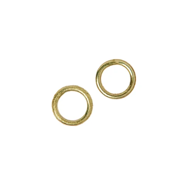 Closed jump ring 05mm, gold-plated silver (44 pcs./ PU) | Marco Schreier