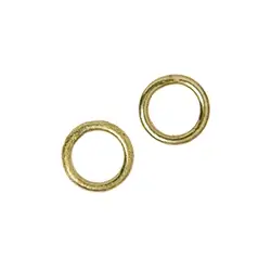 1909315071 Anello di legatura 07 mm, argento placcato oro (22 pz./ UC) | Marco Schreier
