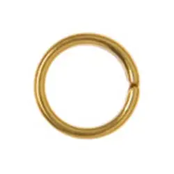 1909320071 Split Ring 7mm, silver gold-plated (26 pcs./ PU) | Marco Schreier