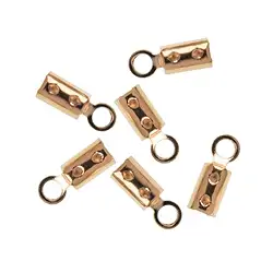 1909361301 End Caps for crimping 3.0mm, silver gold-plated (20 pcs./ PU) | Marco Schreier