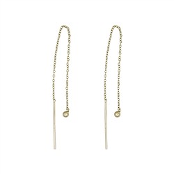 1909513041 Chaîne à enfiler avec boule pour boucles d'oreilles, doré (4 pcs/UC) | Marco Schreier