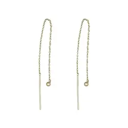 1909513041 Einfädel-Kettchen mit Kugel für Ohrschmuck, vergoldet (4 St./VE) | Marco Schreier