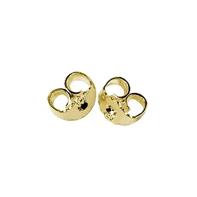 Ohrmuttern, Silber vergoldet (12 St./VE) | GH Edelsteine, Heilsteine & Schmuck