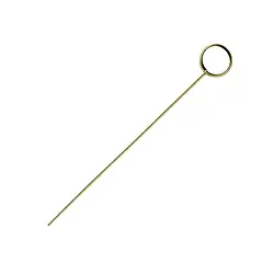 1909555031 Alfiler con Anilla 0,6 x 35 mm, plata dorada (18 unid./VE) | Marco Schreier