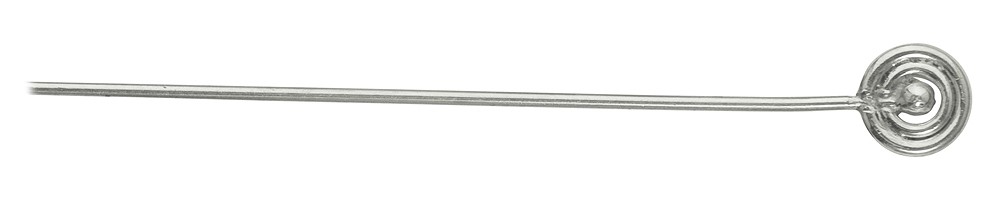 Stift "Kreis" 0,8m x 50mm, Silber vergoldet (10 St./VE) | Marco Schreier