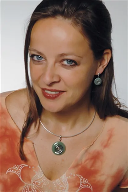 Earrings "Spiral" gold-plated silver, for 15mm donut | Marco Schreier