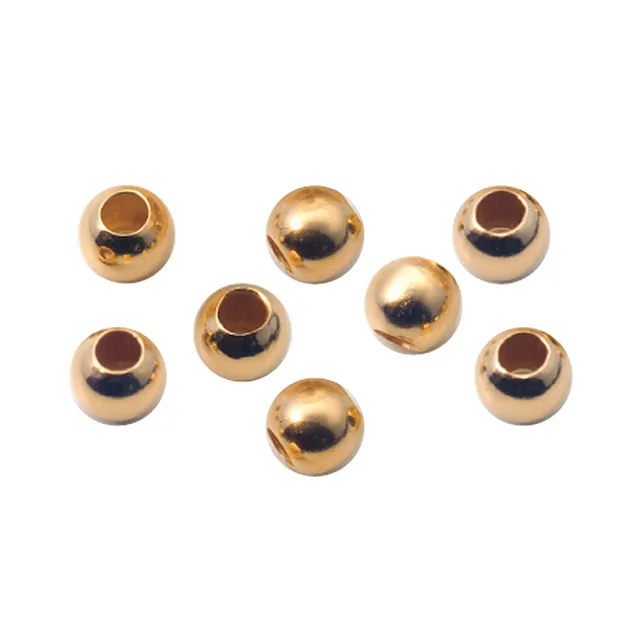 Perles à écraser 1,8mm, argent doré (290 pcs/UC) | Marco Schreier