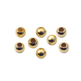 Perles à écraser 2,2mm, argent doré (185 pcs/UC) | Marco Schreier