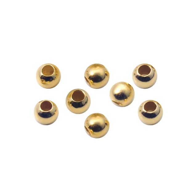 Palline da spremere 2,2 mm, argento placcato oro (185 pz./ UC) | Marco Schreier