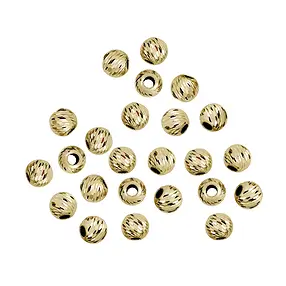 Boule 02,5mm, argent doré, découpe laser (100 pcs/UC) | Marco Schreier