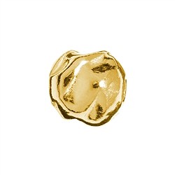 1909601304 Hammered ball 3mm, gold-plated silver (100 pcs./ PU) | Marco Schreier